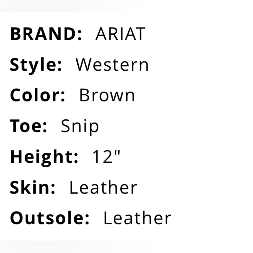 Ariat Boots - Picture 3 of 3